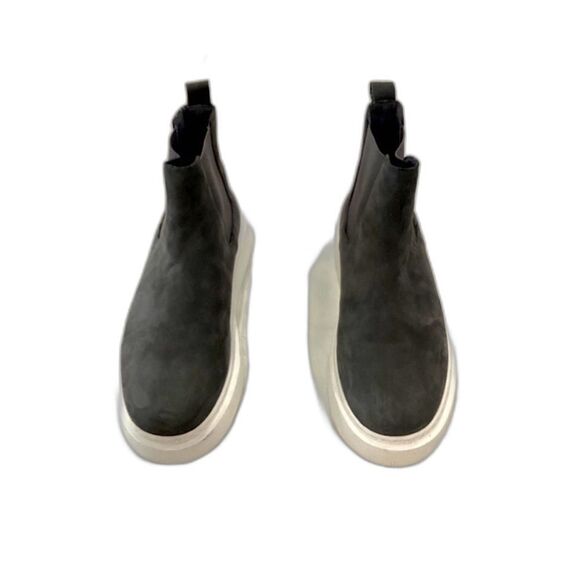 J Slides Boot Shoes Women's Size 6.5 Color Gray Comfort Stretch Ankle - Picture 3 of 7